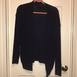 Dark blue long cardigan